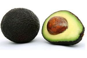 Fresh tropical food, healthy avocado fruit