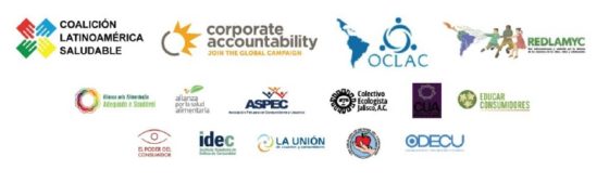 Logos organizaciones civiles latinoamericanas que suscriben este comunicado