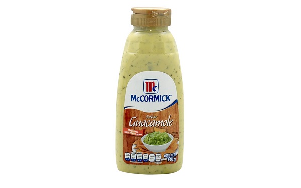 Mayonesa McCormick sabor guacamole reducida en grasa (envase de 340 gramos)