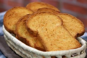 Pan tostado integral casero
